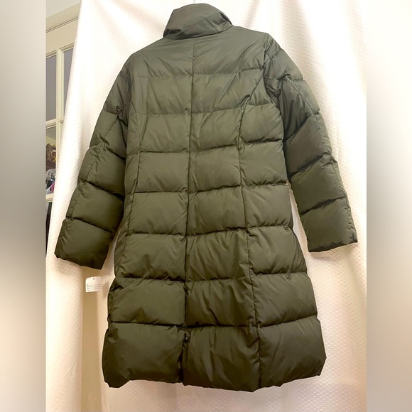 Andrew Marc long deep olive long puffer - Picture 5 of 9